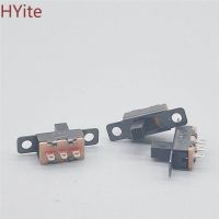 Hot 20pcs 5V 0.3A Mini Size Black SPDT Slide Switch for Small DIY Power SS-12F15