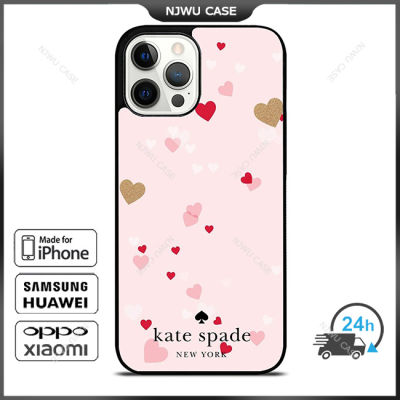 KateSpade 075 Phone Case for iPhone 14 Pro Max / iPhone 13 Pro Max / iPhone 12 Pro Max / XS Max / Samsung Galaxy Note 10 Plus / S22 Ultra / S21 Plus Anti-fall Protective Case Cover
