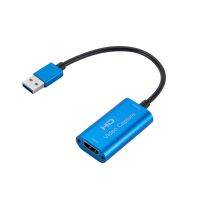 4K HD Video Capture Card USB 3.0 1080P Game Capture Card Grabber Record Box for Live Streaming for PS4 HD Camera Adapters Cables