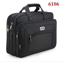 Classic Men Laptop Handbags Male Business Shoulder Bag Office Bags Gentleman 15.6" Computer Handbag High Quality Durable Oxford