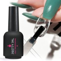 Solid Nail Glue 15ML Gel Nail Glue Press On Solid Glue Gel Solid Gel Polish Nail Art Manicure Glue Gel Need UV/LED Lamp Longer Adhesives Tape