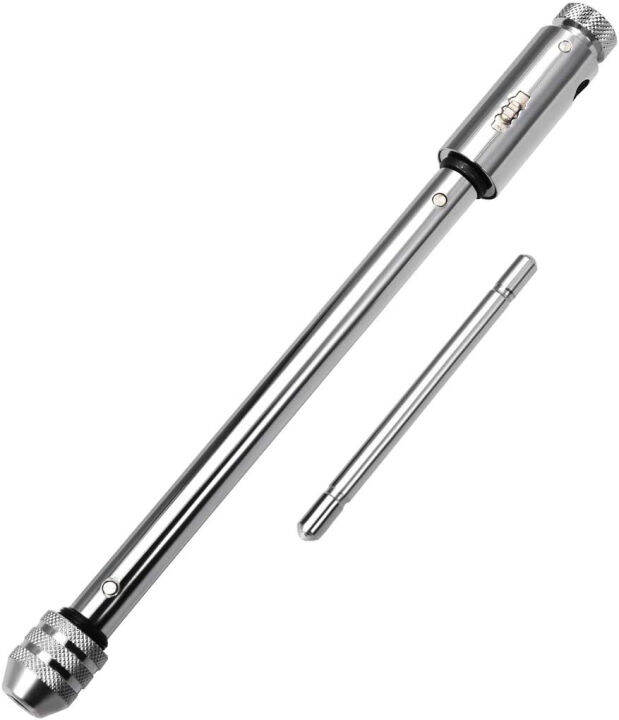 uxcell-adjustable-ratchet-tap-wrench-t-handle-for-metric-m5-m12-taps-tap-reamer-tapping-ratcheting-wrench-hand-tool-295mm-11-61-inch-approx-body