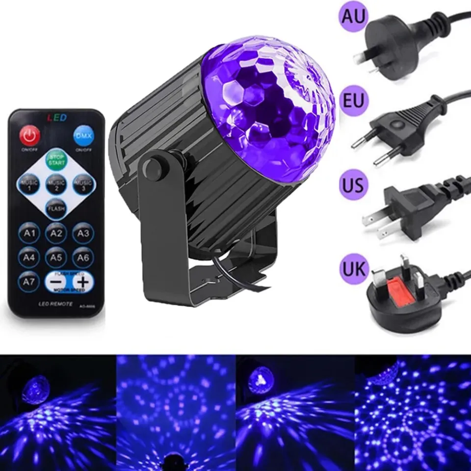 Usb Uv Black Light Ultraviolet Dj Disco Ball Stage Flood