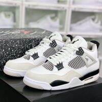 2023 Original J J 4 R"Military Black" Casual Sneakers Basketball Shoes for Men&amp;Women