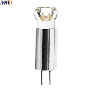 iwhd-g4ขนาดเล็ก1-5วัตต์12โวลต์หลอดไฟสปอตไลท์-g4-led-สองไฟเสียบอบอุ่นสีขาว-ขาวโคมไฟฮาโลเจน