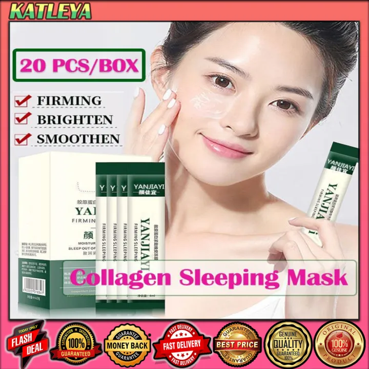 ORIGINAL YANJIAYI COLLAGEN SLEEPING MASK HYDRATING AND MOISTURIZING