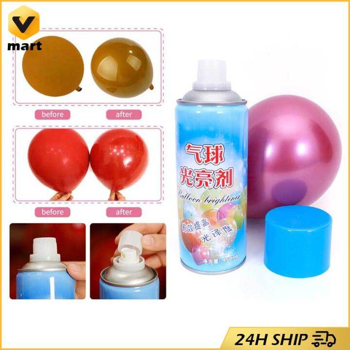 【450ml】Balloon Shine Spray Shiny Balloon Party Balloon Brightener for