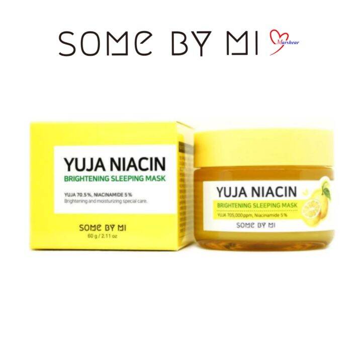 Facial mask Some By Mi Yuja Niacin Brightening Sleeping Mask 15g 60g