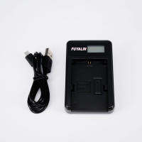 LCD CHARGER DUAL CANON LPE 6 SMALL