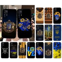 Phone Case for Xiaomi Mi 11T 11 12T Pro 10T 10 10Pro 12 11 lite 5G NE 10pro Poco X3 Pro Poco F3 M3 Ukraine Flower Case Funda Electrical Safety