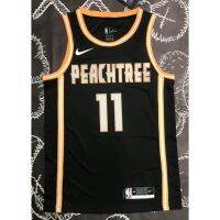 【Hot Pressed】2023NBA Jerseys Atlanta Hawks No. 11 Young Black Limited Basketball Jersey