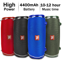 High Power Wireless Portable Speaker Waterproof Column For PC Bluetooth-compatible Speaker Subwoofer Boom Box Music Center TG187