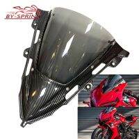 ที่บังลมหน้า CBR650R มอเตอร์ไซค์,ที่บังแดดคาร์บอนไฟเบอร์สำหรับ650R วงล้อ CBR650 2019-2020ฟองคู่