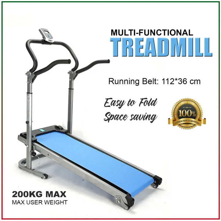 Home Gym Fitness Equipment Fitness Running Machine Foldable Manual