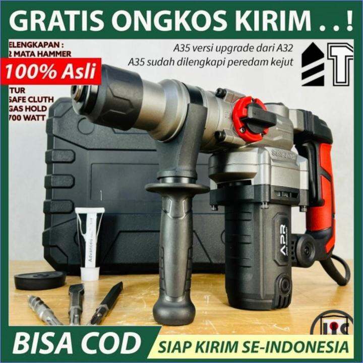 Jual Mesin Bor Bobok Beton Tembok Hammer Uchiha Impact Demolition Drill Lazada Indonesia