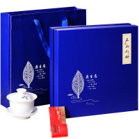 【จีนชากาน้ำชาใหม่ Wuyi ภูเขา Dahongpao Zhengshan Souchong กล่องของขวัญชาดำ