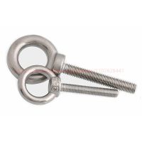 M3 M4 M5 M6 M8 M10 M12 M14 M16 M20 Eye Bolt Marine Lifting Eye Bolt Ring Screw Loop Hole for Cable Rope Lifting Zinc Plated