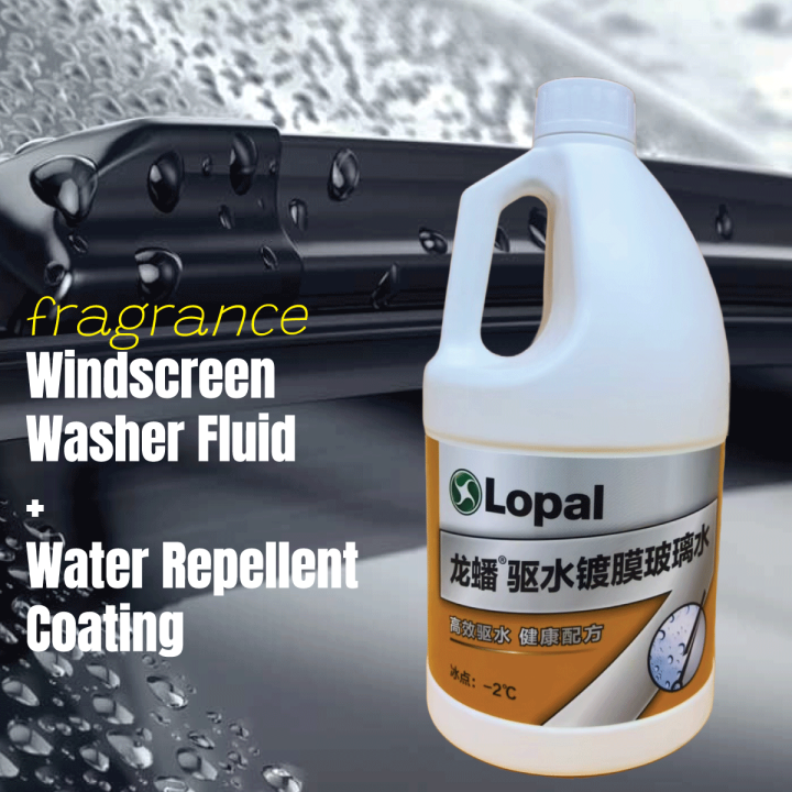LOPAL Windsreen Washer Fluid + Water Repellent Coating Fluid (2 Liters