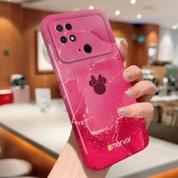 สำหรับ Xiaomi 13 5G Xiaomi Poco C40 Xiaomi Poco M5แบบรวมทุกอย่างกรณีโทรศัพท์ฟิล์มมีสีสันการออกแบบหินอ่อนมินนี่เปลือกแข็งเคสป้องกันทนแรงกระแทกกล้องคลุมทั้งหมด