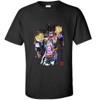 Men Japanese T-Shirt Jojo Bizarre Adventure Watercolor Casual Tshirt Joestar Joseph Personalized Top T-Shirts Harajuku Camiseta