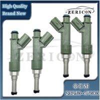 4Pcs 23250-47080 New Fuel Injectors Car Engine Nozzle For TOYOTA ETIOS Yaris 1.5L 2020-2021 Replacement Injection Parts