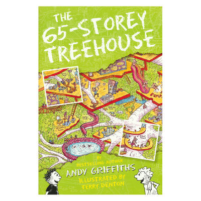 The 65 story Treehouse: Adventures in the 65 story Treehouse: Childrens English story books elementary reading materials adventure chapter books childrens tree house original English books