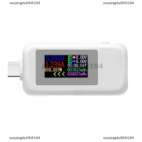 zuoyingdu064194 10 in 1 USB Type-C Tester voltmeter เครื่องตรวจจับแรงดันไฟฟ้าปัจจุบัน