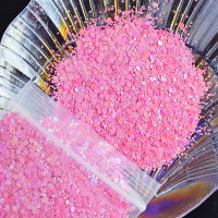 50 กรัม/ถุง 3D เล็บเล็บหกเหลี่ยมรูปร่างขนาดผสม Flakes Holographic Glitter ผงเล็บ UV ภาษาโปลิชคำตกแต่งเล็บ-Yeors