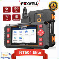 FOXWELL NT604 Elite OBD2เครื่องสแกนเนอร์ตรวจสอบเครื่องยนต์ /Abs/srs/ เกียร์4ระบบเครื่องมือวินิจฉัยรถยนต์ JOBD /Eobd รหัสอ่านยานยนต์ทั้งหมดรหัสที่ชัดเจนสำหรับ Ford Toyota Perodua Proton Isuzu สำหรับรถยนต์สากล OBD 2เครื่องสแกนเนอร์เครื่องมือเครื่องมือช่าง