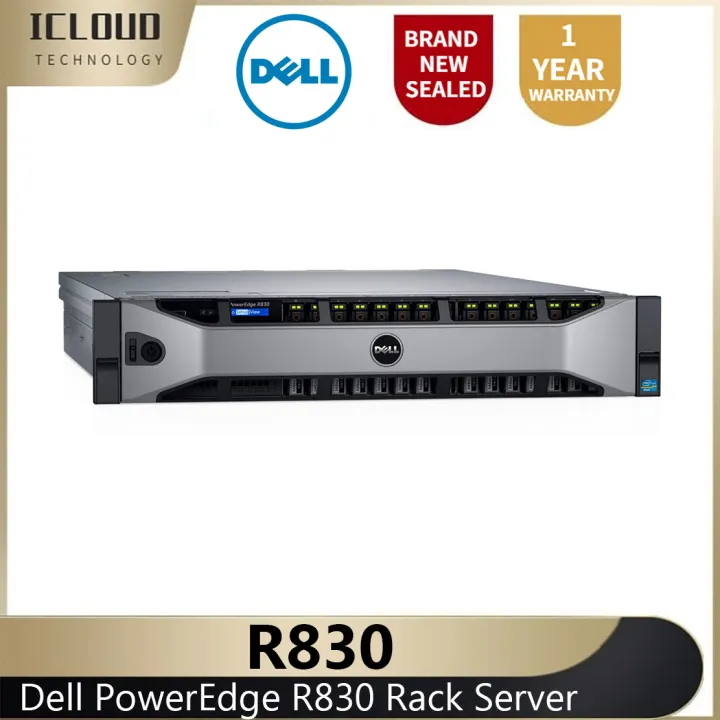 Dell PowerEdge R830 Rack Server R830 Dual Xeon E5-4610V4 x 2 / 8G x 2 / ...