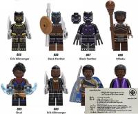 ตัวต่อเลโก้ Black Panter (Set 8 pcs) ไม่มีกล่อง