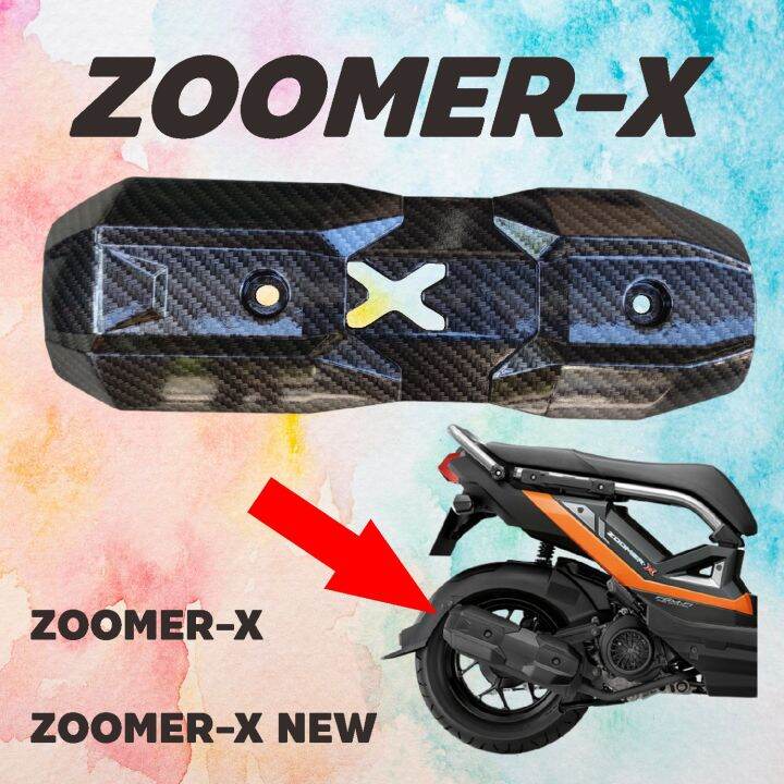 ครอบท่อไอเสีย-zoomer-x-zoomer-x-new-ลายเคฟล่าดำ