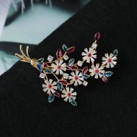 Cubic Zirconia Clothing Accessories Brooch Copper Clothing Accessories Brooch - Brooches - Aliexpress