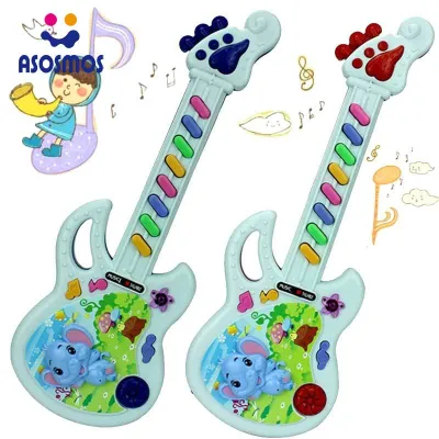 ASM ดนตรีการศึกษาของเล่นเด็กเด็กเด็กแบบพกพากีตาร์แป้นพิมพ์พัฒนาการน่ารักของเล่น