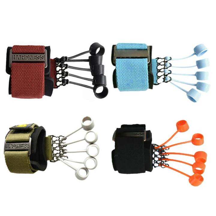 Finger Gripper Strength Trainer Hand Yoga Bands Finger Flexion And Extension Training Device