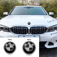 【Taste life】1Pcs 45/74/82มม.รถด้านหน้าด้านหลังป้ายสัญลักษณ์ Bonnet โลโก้สำหรับ BMW F30 F32 F34 F20 F10 X5 F15 X6 F16 E39 E46 E60 E90