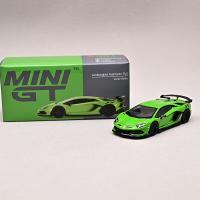 MINIGT 1:64 SVJ Green Daniu รถโลหะผสมรุ่น391