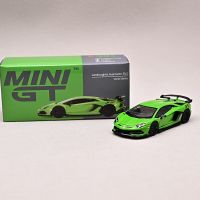 MINIGT 1:64 SVJ Green Daniu Alloy Car Model 391 Die-Cast Vehicles