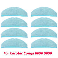 อุปกรณ์เสริมสำหรับ Cecotec Conga 8090 9090 Mop Cloths หุ่นยนต์ Mop ทำความสะอาดเช็ด Sweeper อุปกรณ์เสริมเครื่องดูดฝุ่น