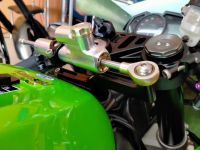 ขาจับกันสบัด Hyperpro Steering Damper Stabilizer Bracket Mount Kit for ZX6R สีดำ