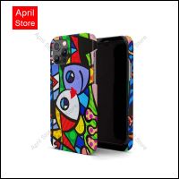 Romero Britto กรณีโทรศัพท์มือถือ iPhone 14 Pro Max / iPhone 13 Pro Max / iPhone 12 Pro Max / iPhone 11 Pro Max / XS Max / iPhone 8 Plus / iPhone 7 plus กรณีป้องกันคอมพิวเตอร์ตก 442