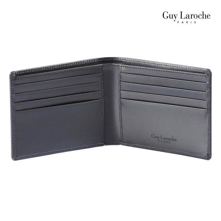 guy-laroche-กระเป๋าสตางค์พับสั้น-รุ่น-mgw0321-สีดำ