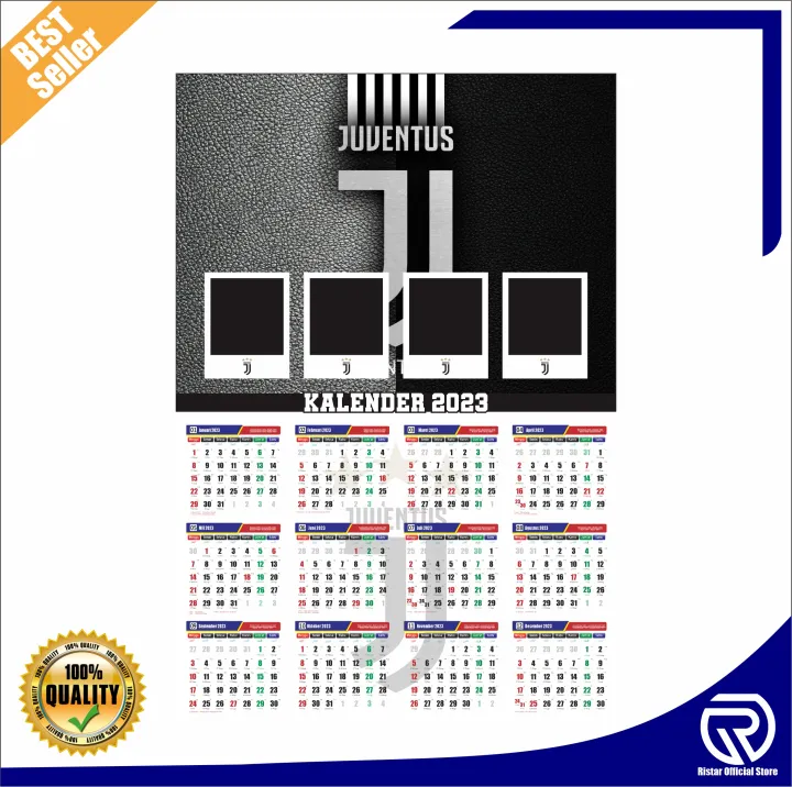 BISA COD - PART I Kalender Dinding 2023 Motif BOLA Custom Foto ...