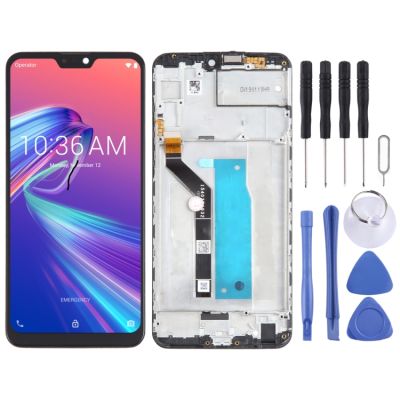 【 CXZ 】หน้าจอ LCD ของ OEM สำหรับ Asus Zenfone Max โปร (M2) ประกอบครบชุดพร้อมกรอบดิจิทัล ZB631KL (สีดำ)