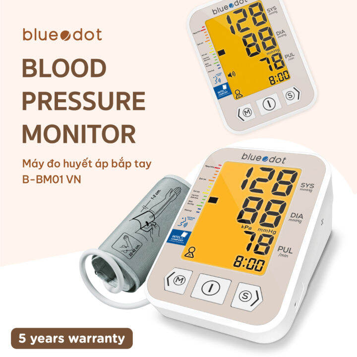 bluedot-vietnam-language-blood-pressure-monitor-b-bm01-vn