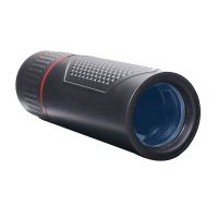 【Cod】 yiyin2068 8x21 MINI Monocular Telescope Blue Coated Lens Anti-skip Handheld Monocular Scope with Hand Strip Outdoor Travelling Telescope