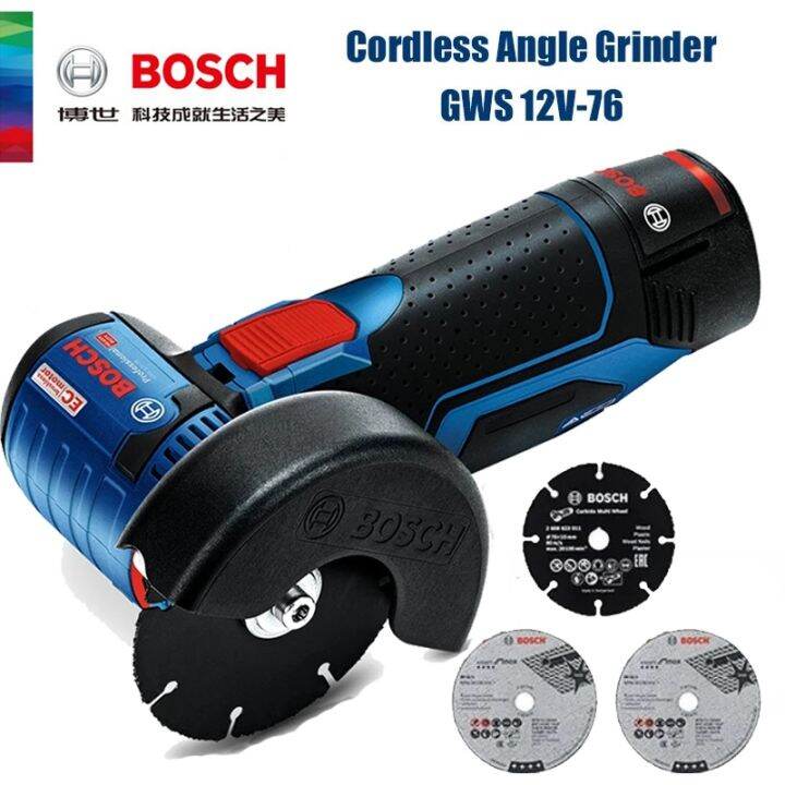 Bosch GWS 12V76 Professional 12V Cordless Angle Grinder Rechargeable