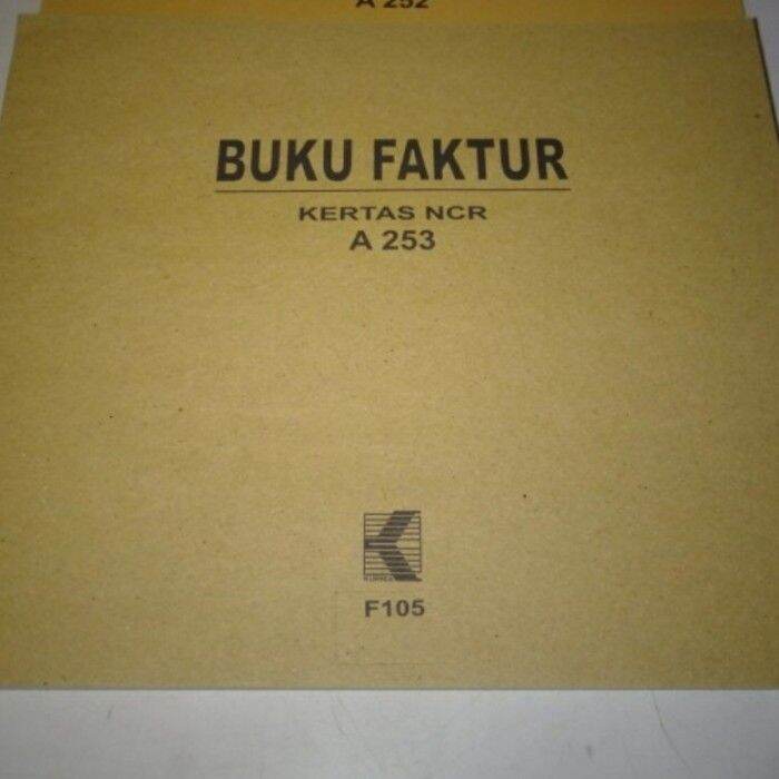 Buku Faktur Besar 1 2 Folio 3 Ply Rangkap 3 Lazada Indonesia