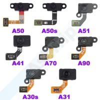 ต้นฉบับภายใต้หน้าจอเครื่องสแกนลายนิ้วมือลายนิ้วมือเซนเซอร์ Flex Cable สําหรับ Samsung Galaxy A30S A31 A41 A50 A50S A51 A70 A70s A71 A90