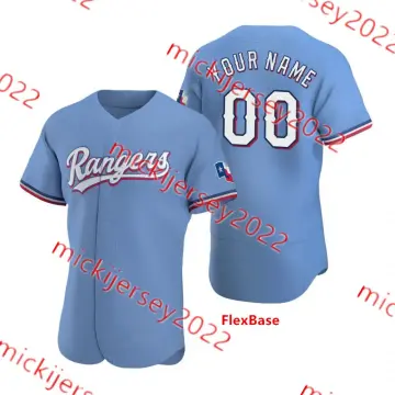 Other  Jonah Heim Jersey Texas Rangers Baby Blue 28 Stitched